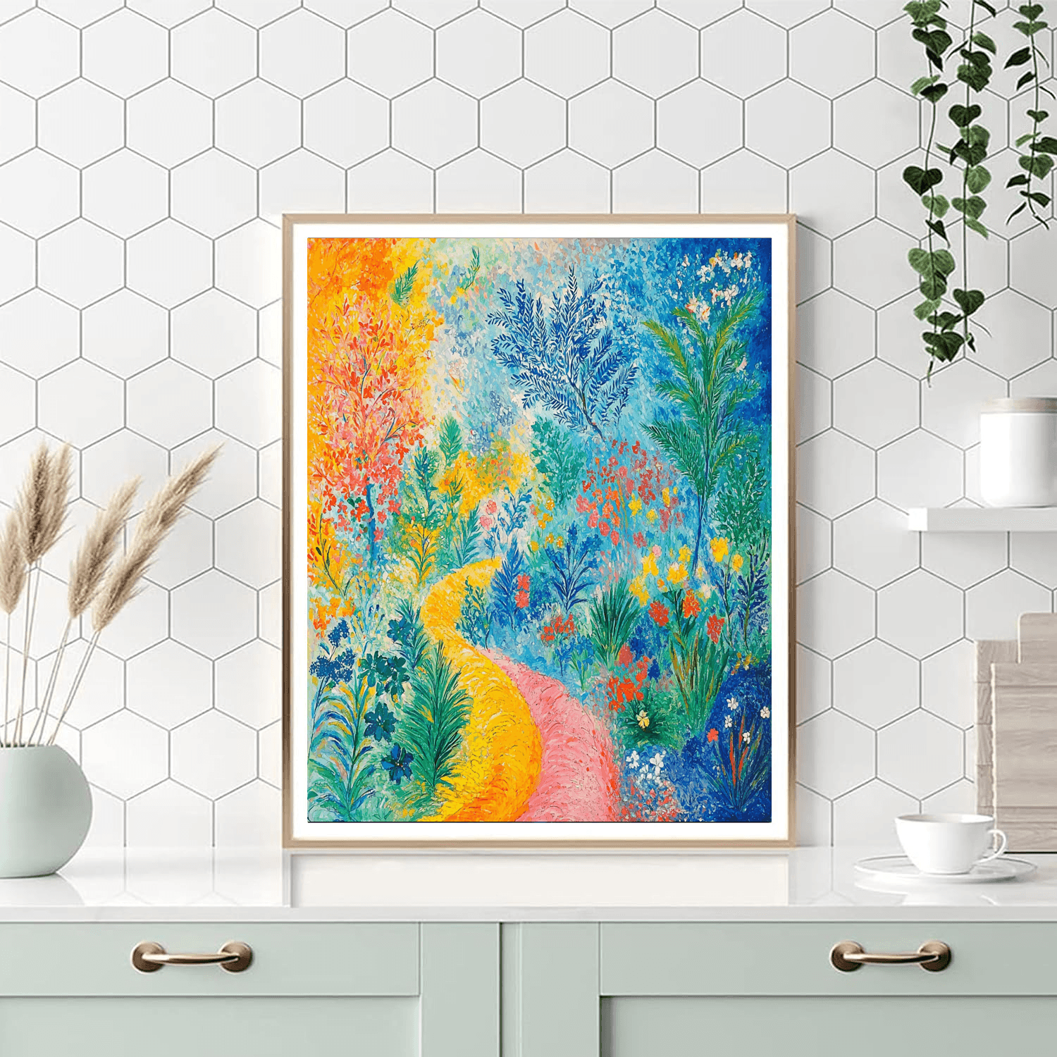 Marc Chagall Inspired In The Garden Of Imagination  Paint By Numbers Kits
