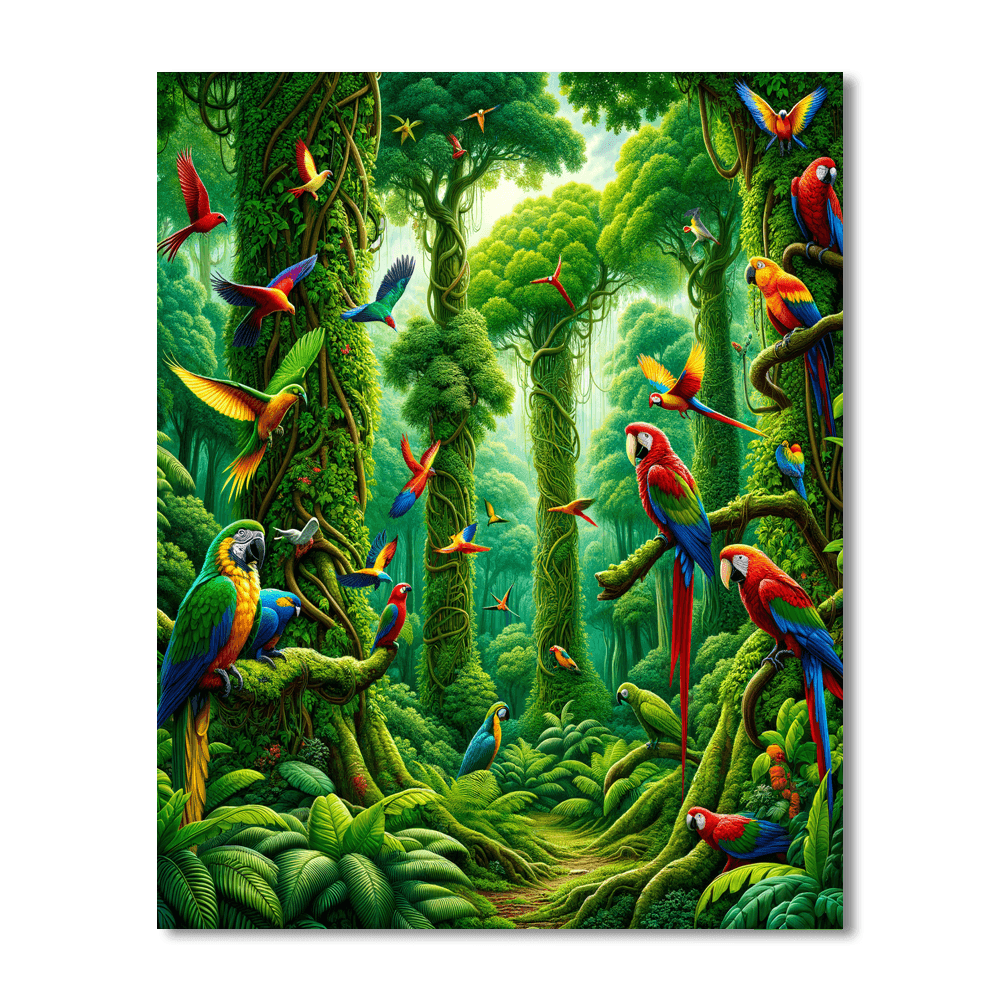 Aviary Wonders Paint By Number