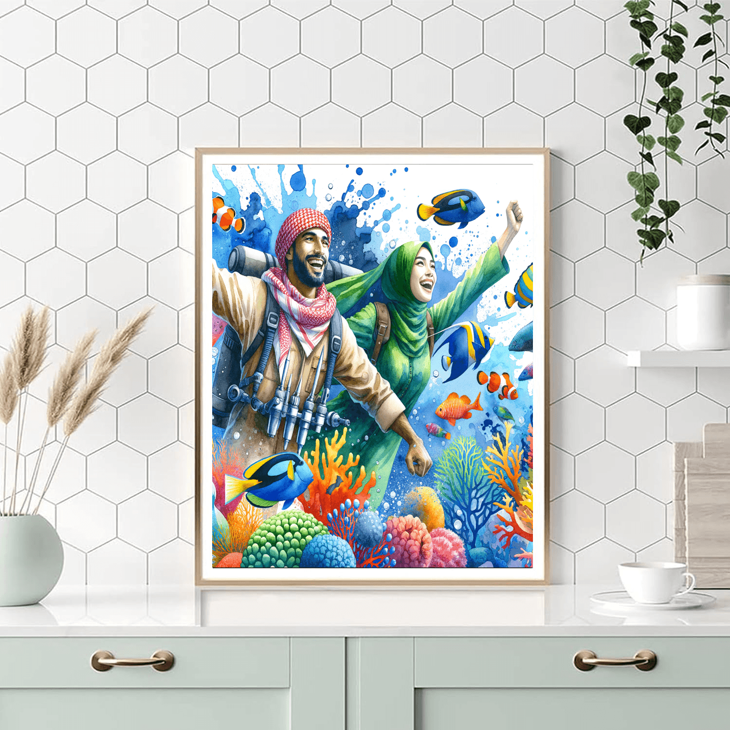 Happy Ocean Explorers Paint By Numbers Kits