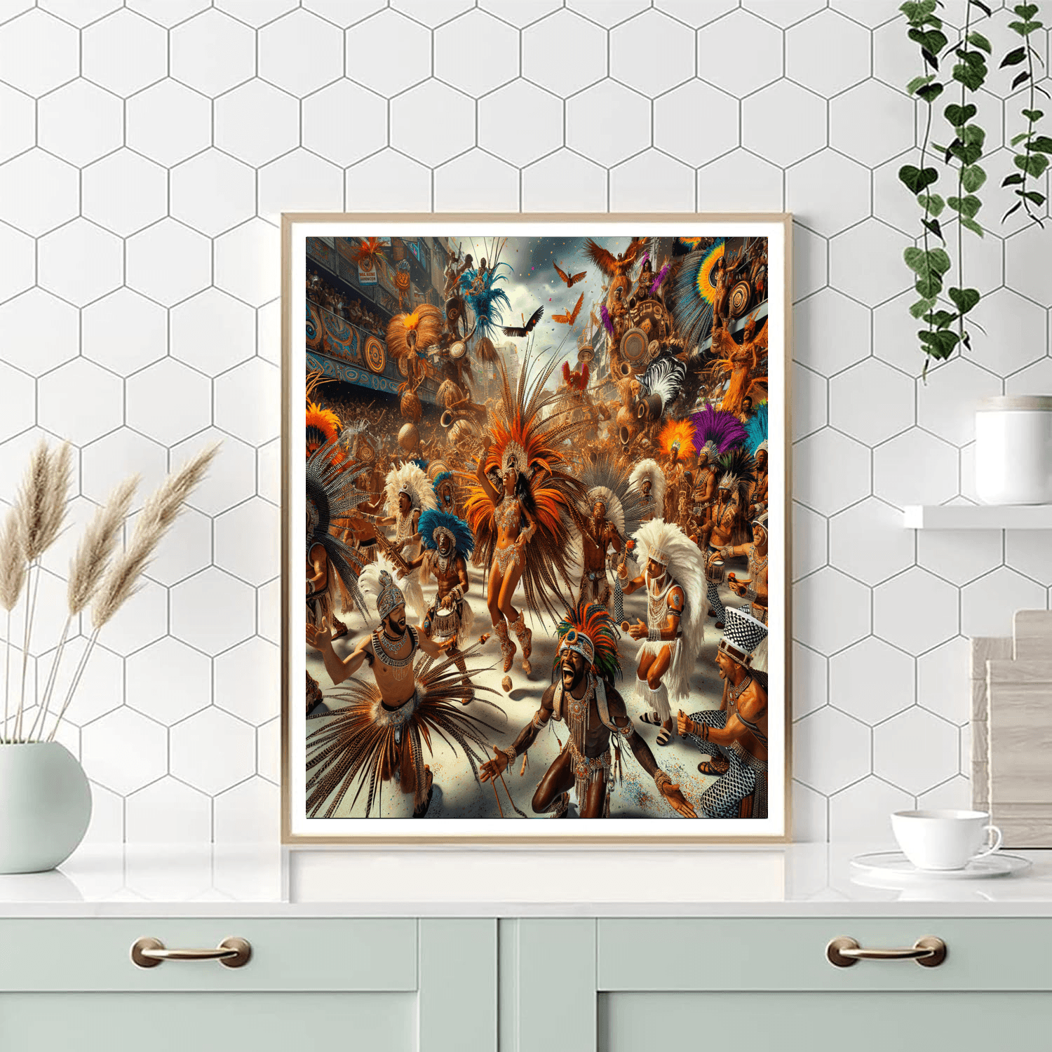 Carnival Of Bahia DIY Paint By Numbers