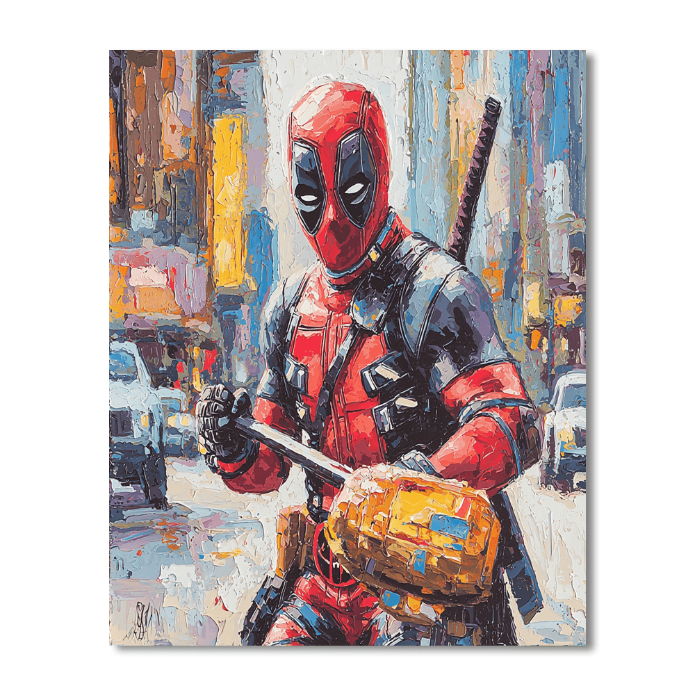 Ryan Reynolds: The Witty Whirlwind Of Deadpool's Humor Painting Number Kit