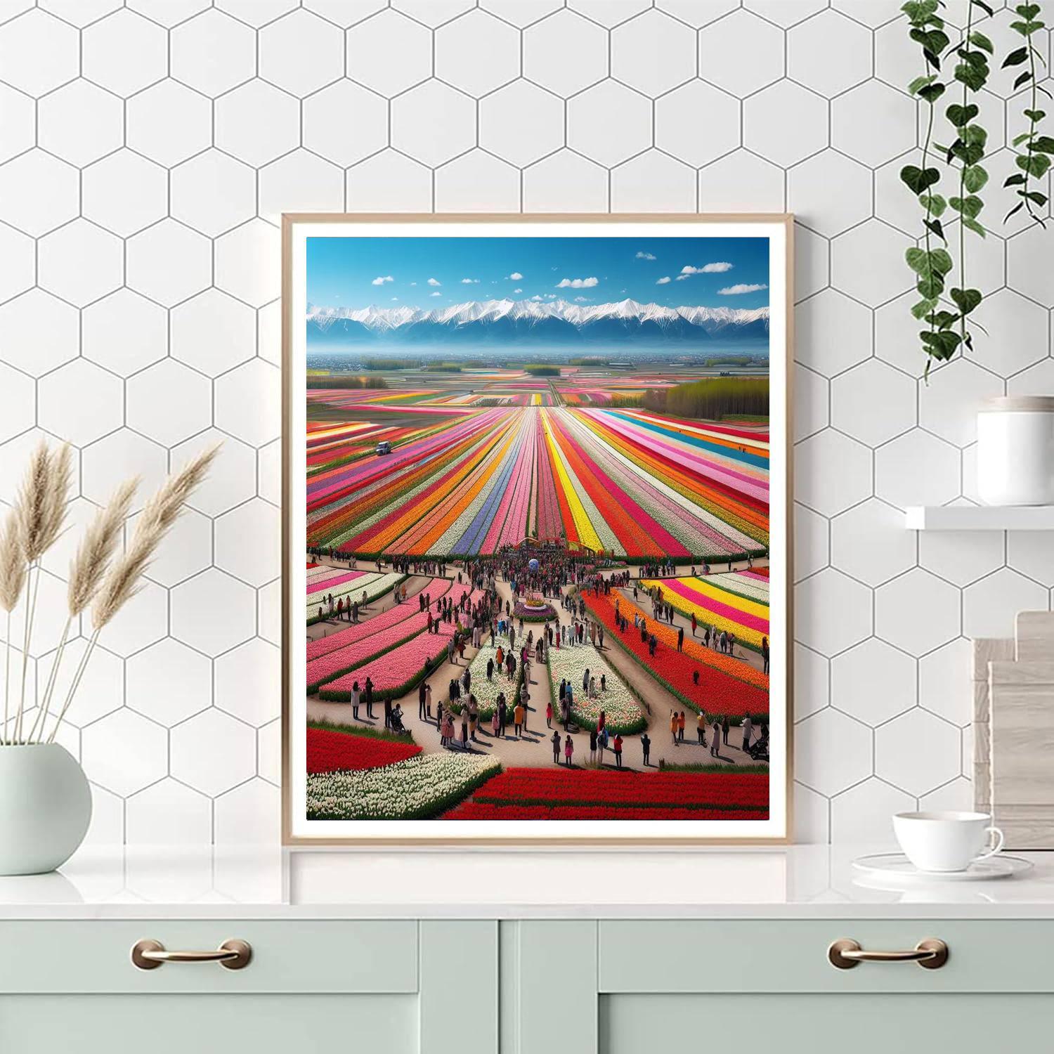 Tulip Festival - Usa DIY Paint By Numbers