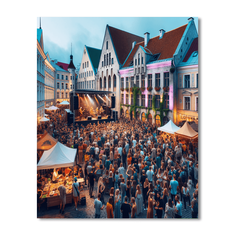 Tallinn Music Week Painting By Numbers Kit