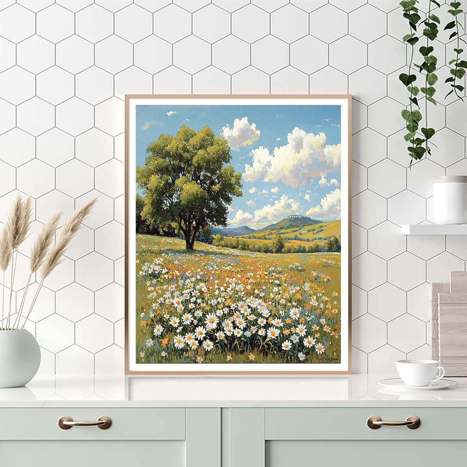 Winslow Homer Inspired Pastoral Meadow Bliss  Paint By Numbers Kits