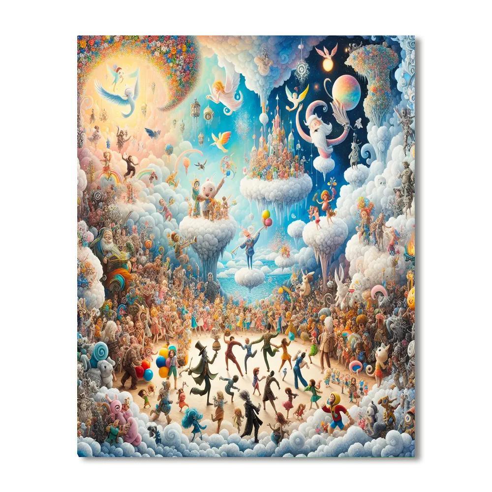 Dancing In The Clouds Paint By Number