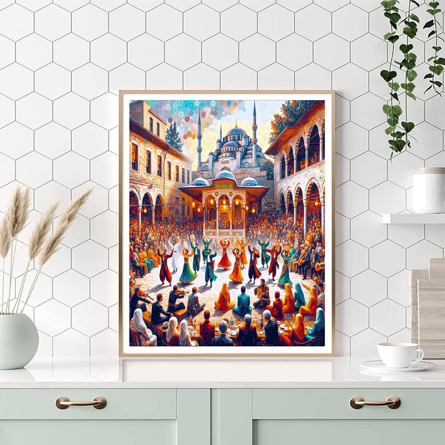 International Festival Of Arts - Istanbul, Turkey DIY Paint By Numbers