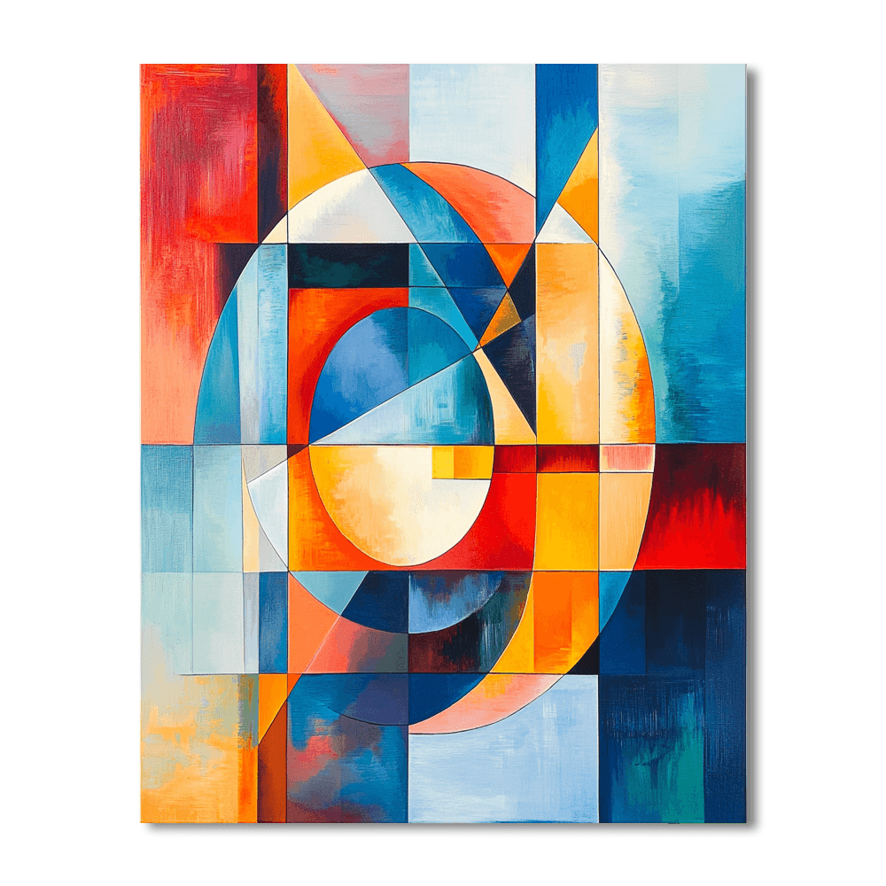 Wassily Kandinsky Inspired Metropolitan Metamorphosis  Paint By Color