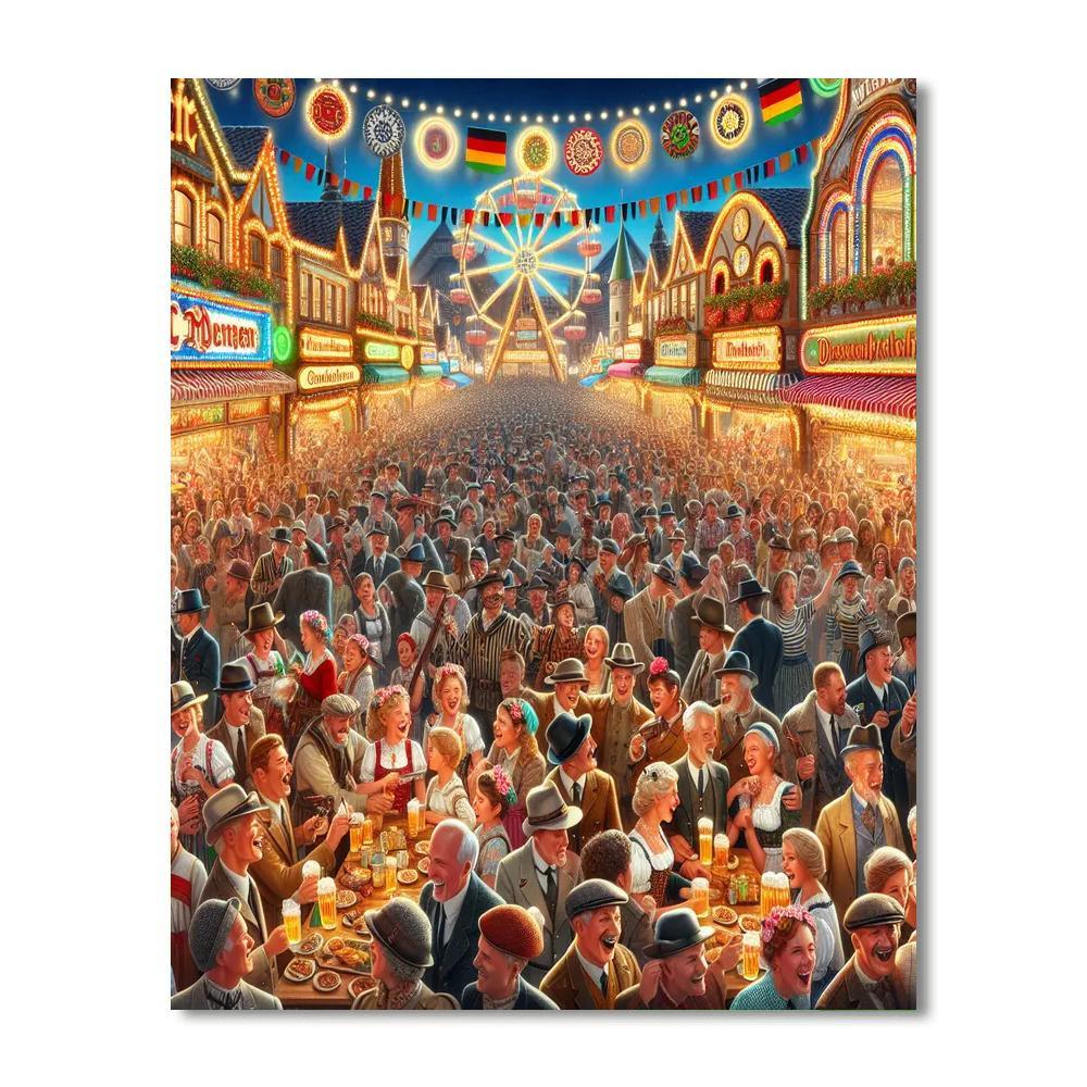 Hannover Schützenfest - Hannover, Germany Paint By Numbers