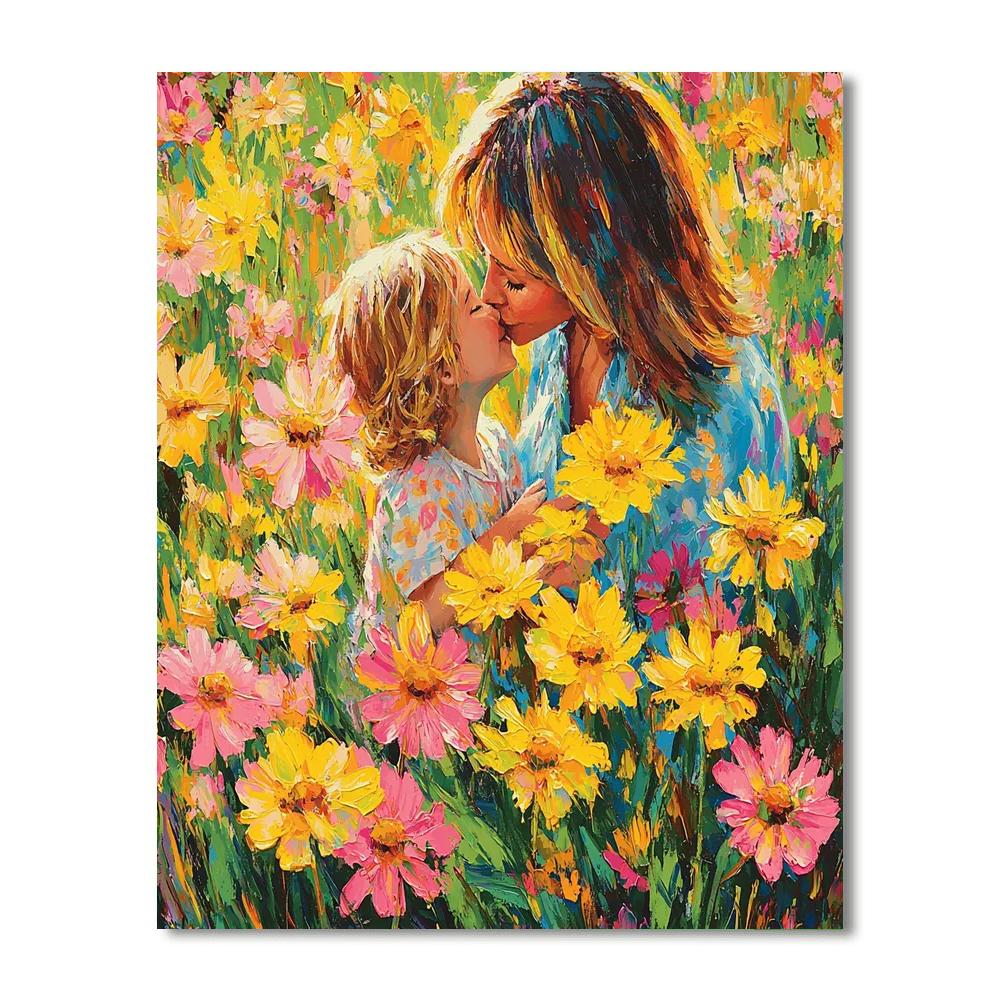 Spring's Gentle Kiss Numbered Painting Kits