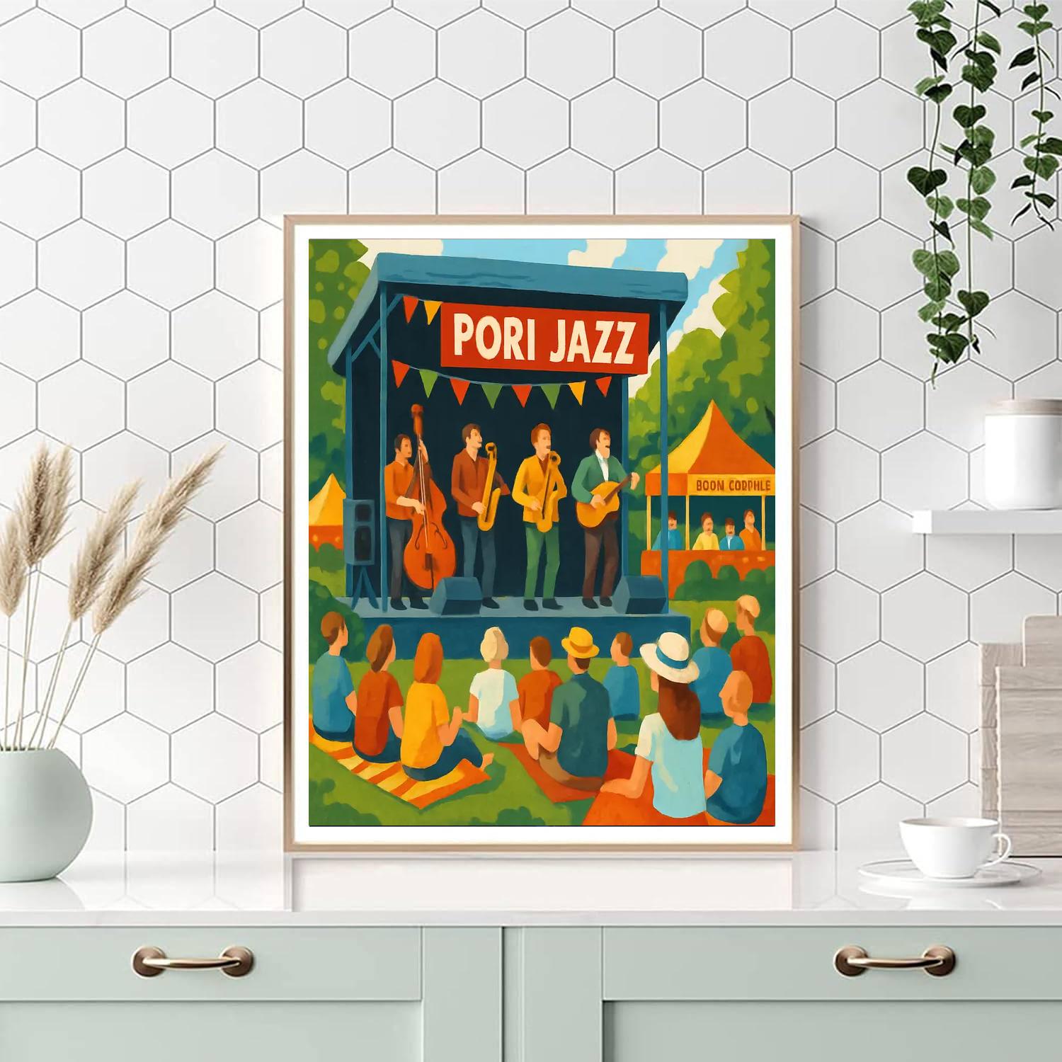Pori Jazz Festival - Pori, Finland Paint By Numbers Art