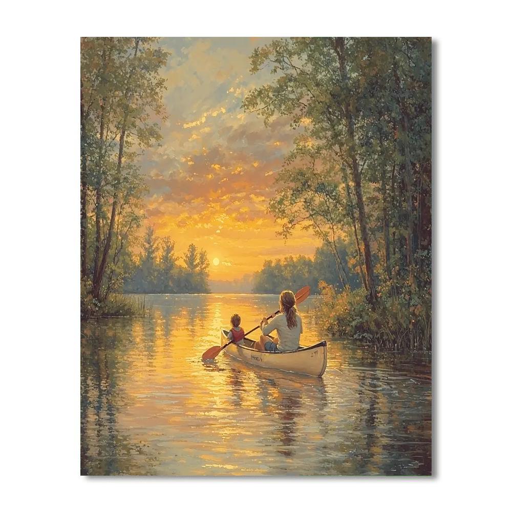 Laughter On The Lake Numbered Painting Kits