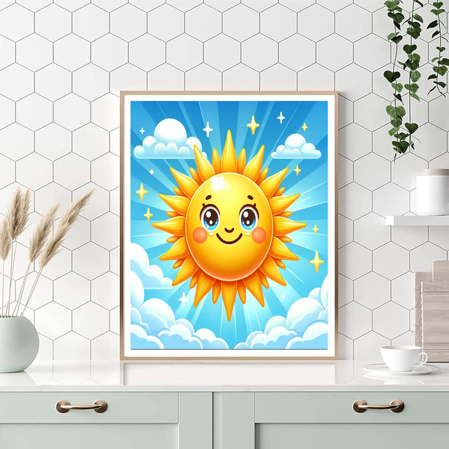 Charming Sun Paint By Color