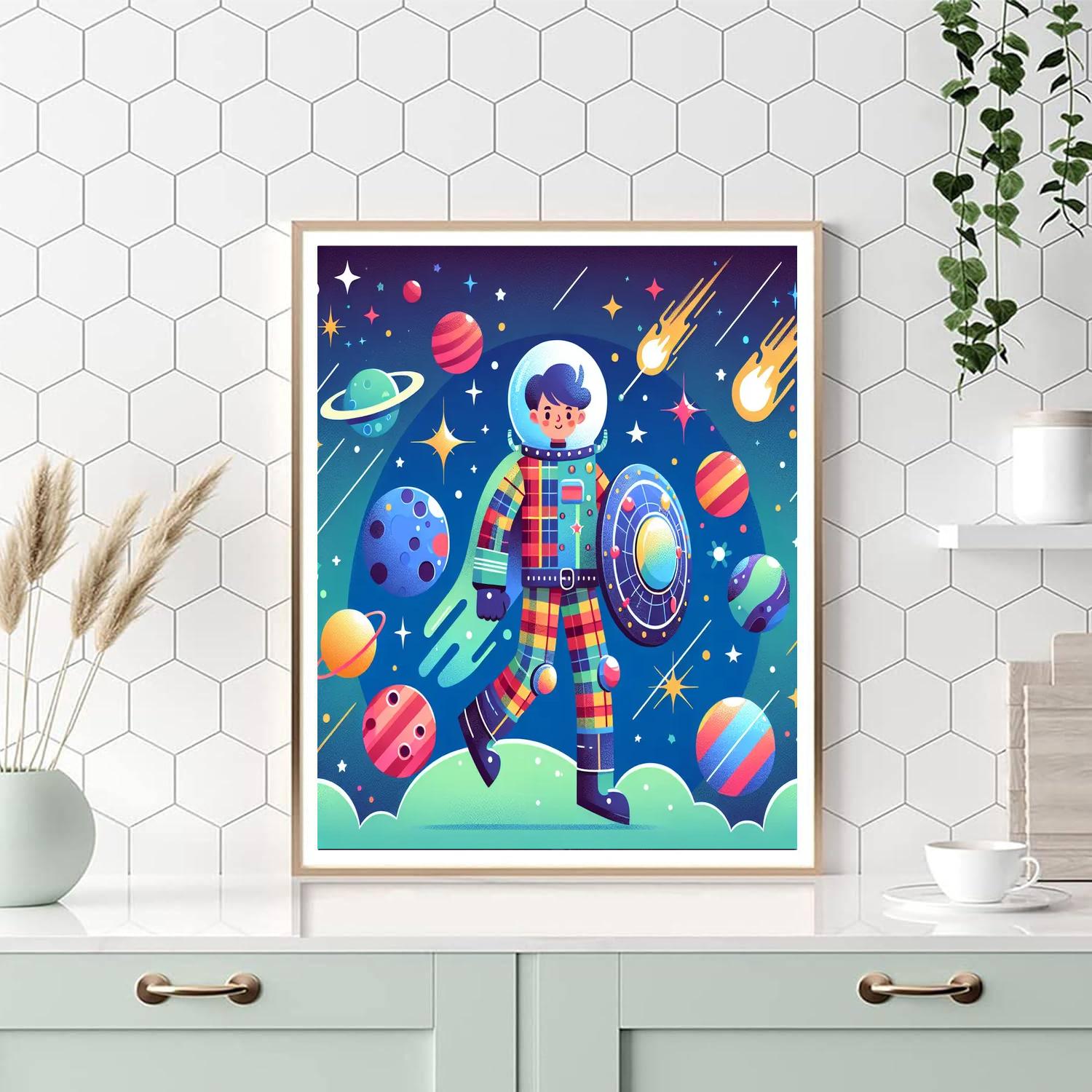 Galaxy Guardian Expedition DIY Paint By Numbers
