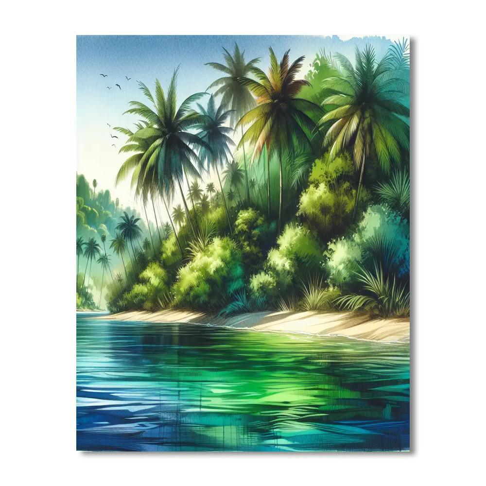 Moana's Island Harmony Paint By Color