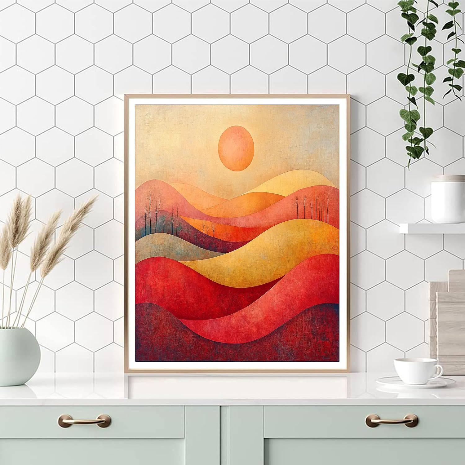 Paul Klee Inspired Whimsical Landscapes  Paint By Numbers