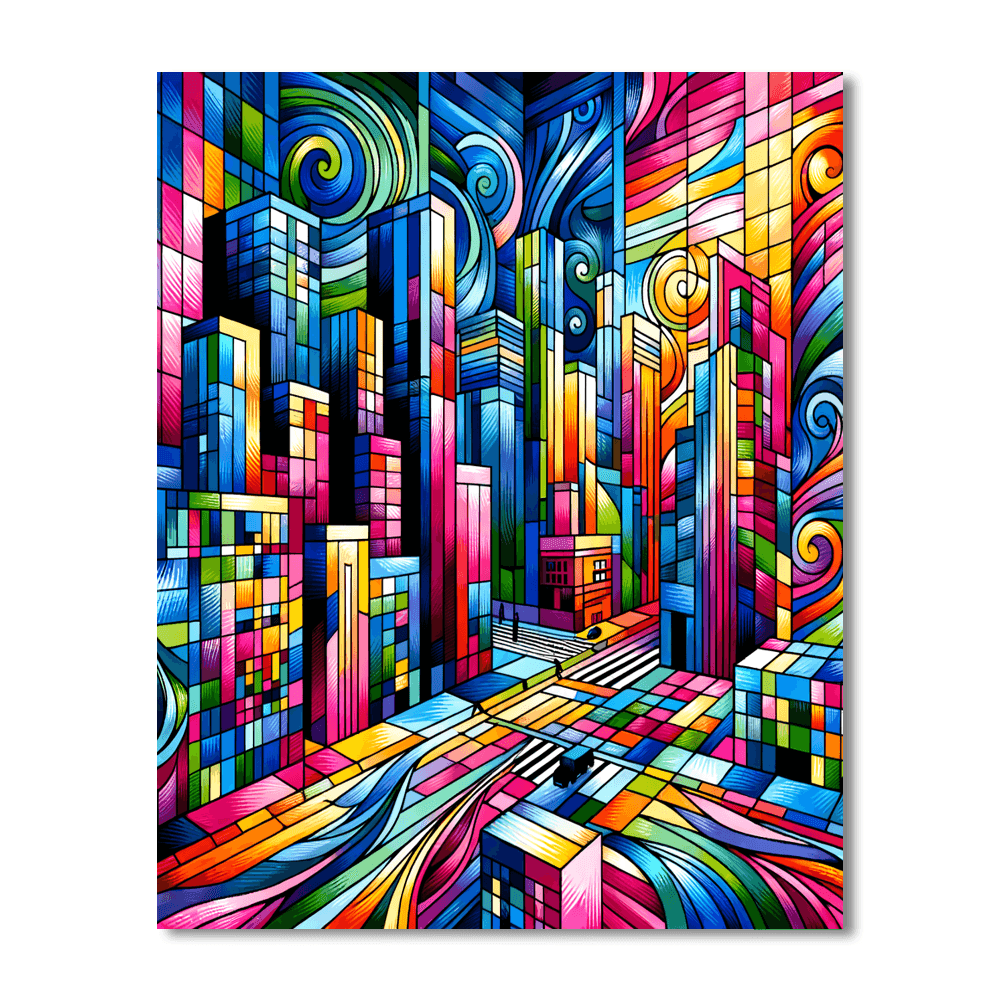 Pop Culture Vibes Number Painting