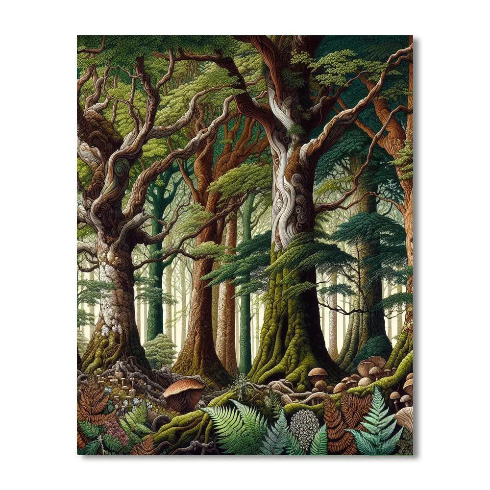 Regal Woodland Scene Paint By Numbers Kits