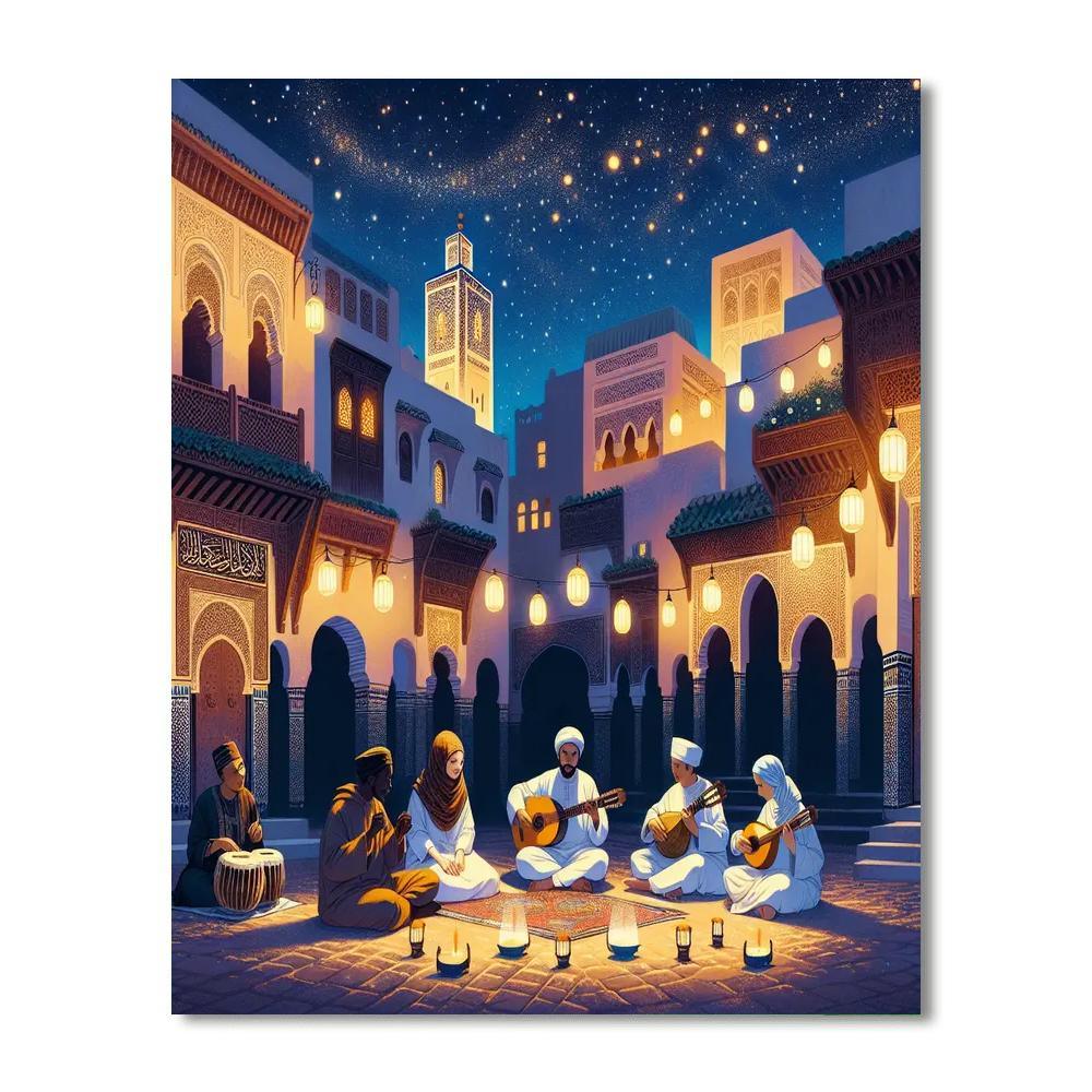 World Sacred Music Festival - Fez, Morocco Paint By Color