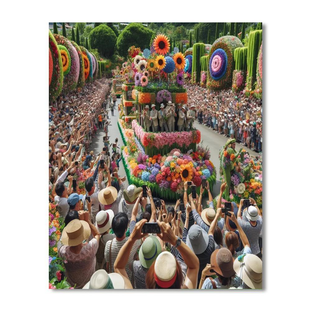 Carnival Of Flowers - Australia Paint By Color