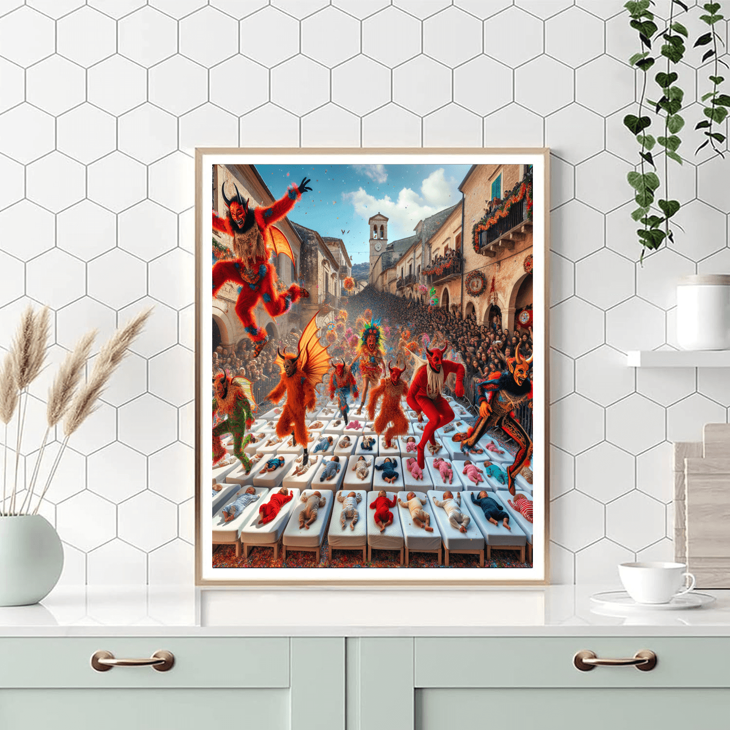 El Colacho - Spain DIY Paint By Numbers