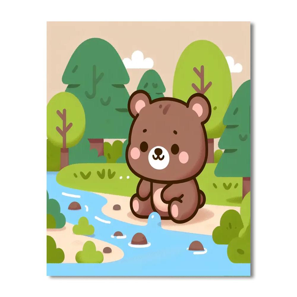 Wilderness Ranger Paint By Color