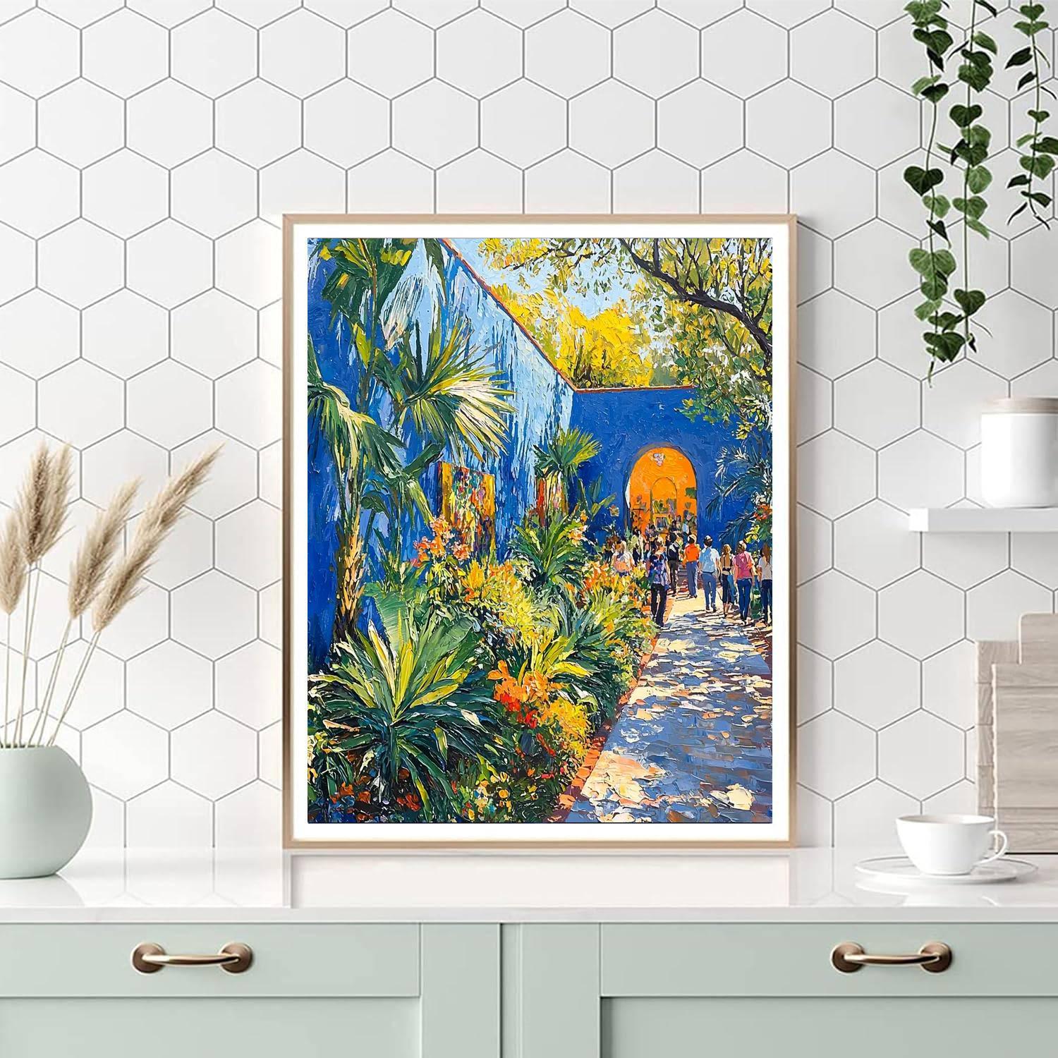 Museo Frida Kahlo In Mexico City Painting Number Kit