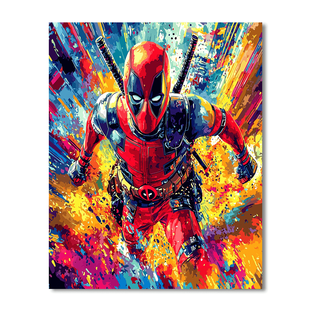 Ryan Reynolds: The Comedic Hero Of Hearts Paint By Number