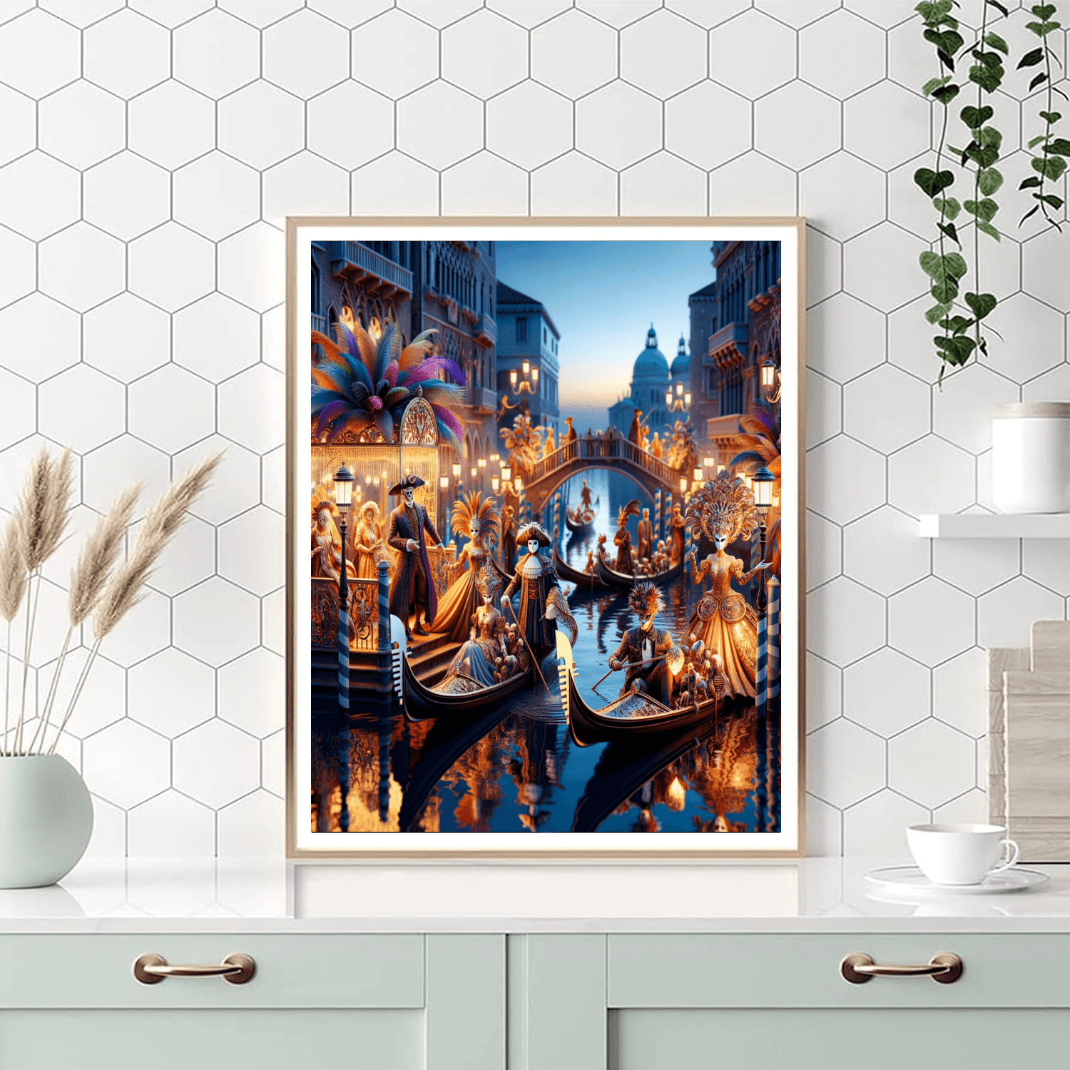 Carnevale Di Venezia - Italy Painting By Numbers Kit