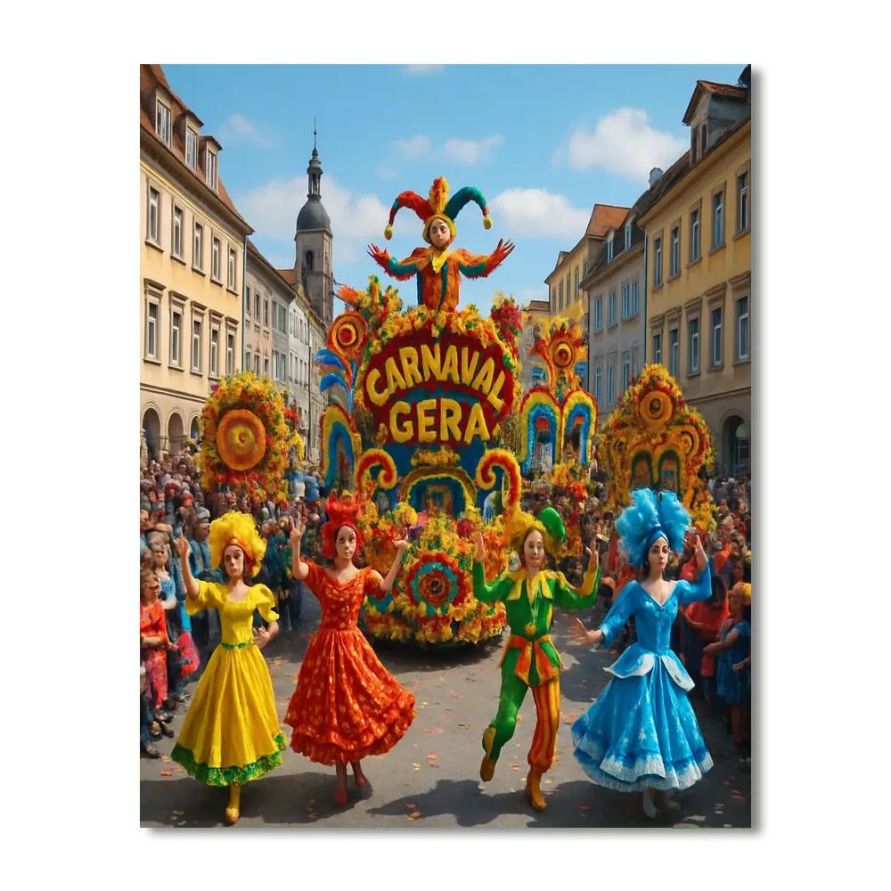 Carnival Of Gera - Gera, Germany DIY Paint By Numbers