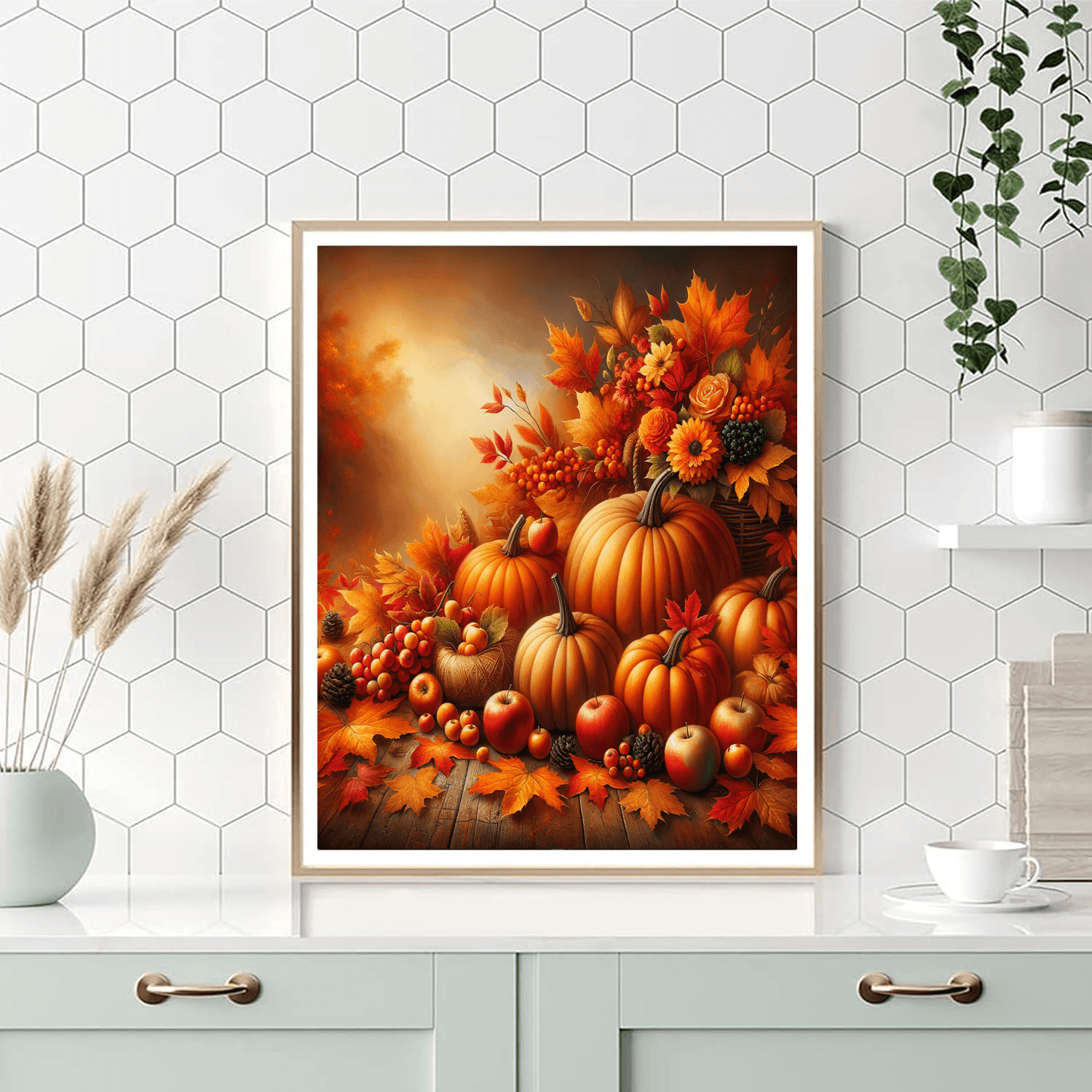 Autumn Harvest - DIY Painting By Numbers Kit