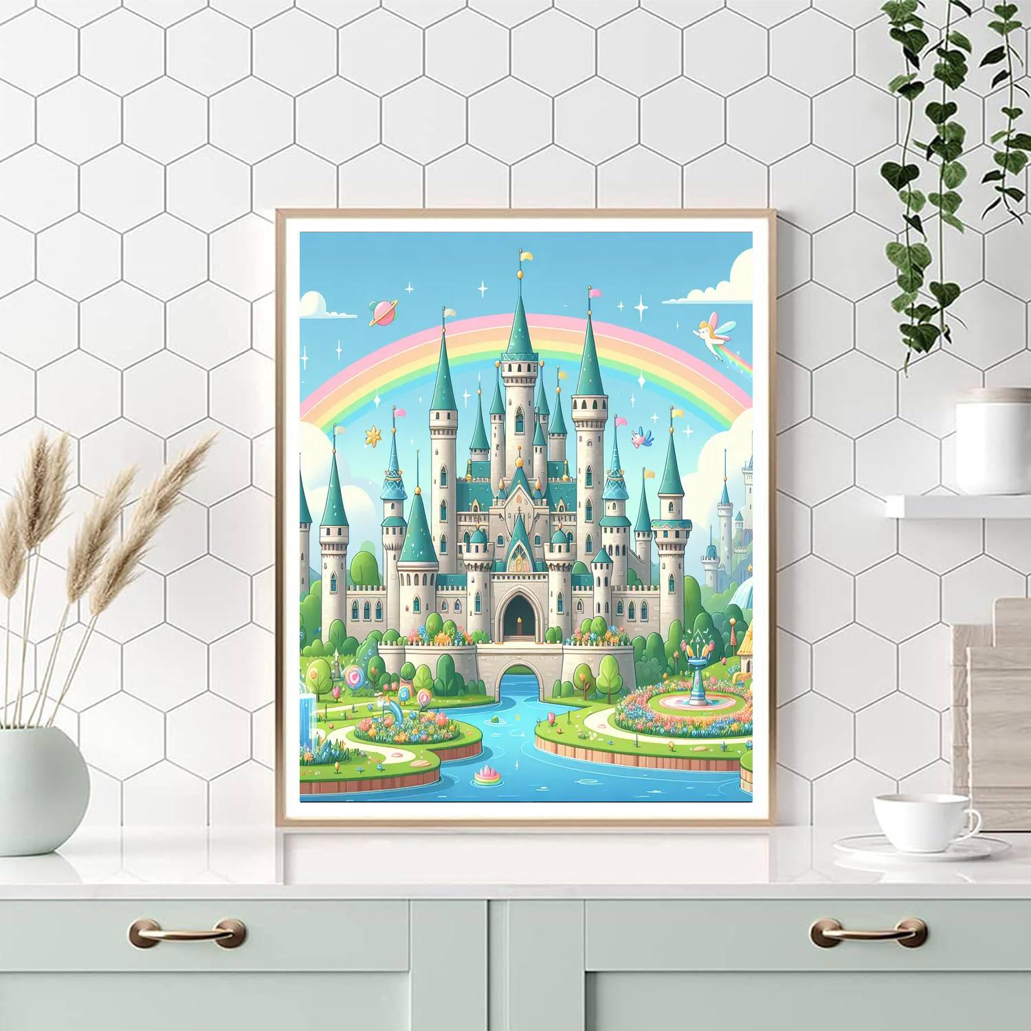 Dreamland Castle DIY Paint By Numbers