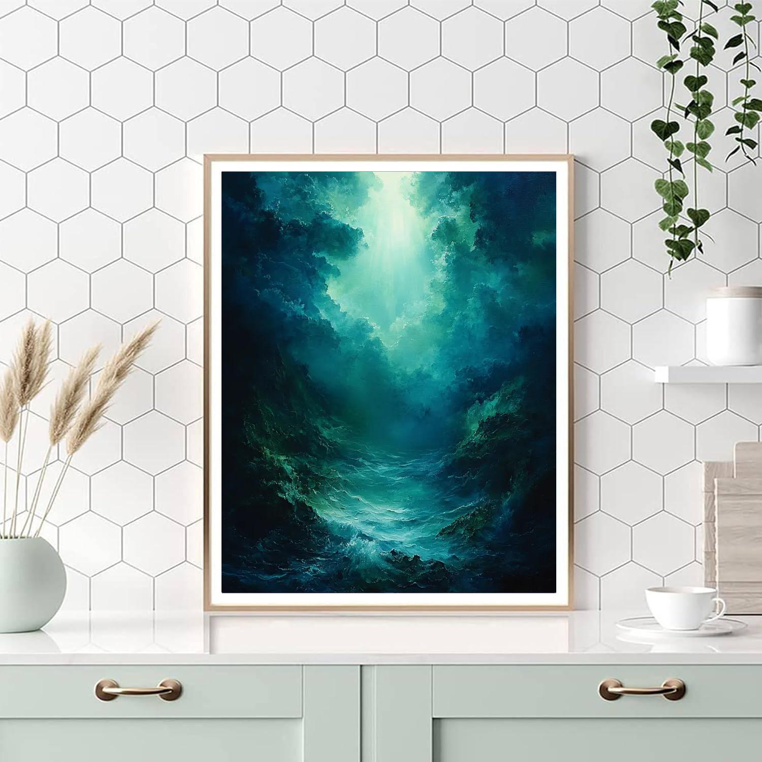 Caravaggio Inspired Mystery Of The Abyss  DIY Paint By Numbers