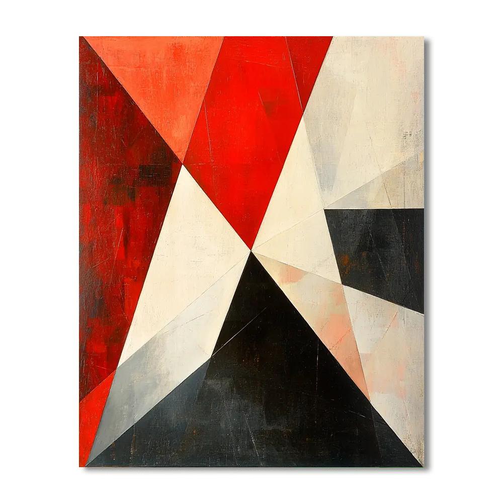 Kazimir Malevich Inspired Essence Of Emotion  Paint By Color