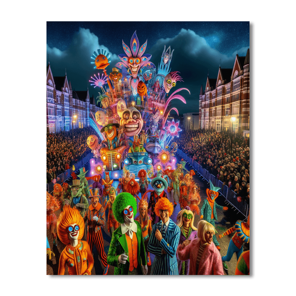 Nantes Carnival - France DIY Paint By Numbers