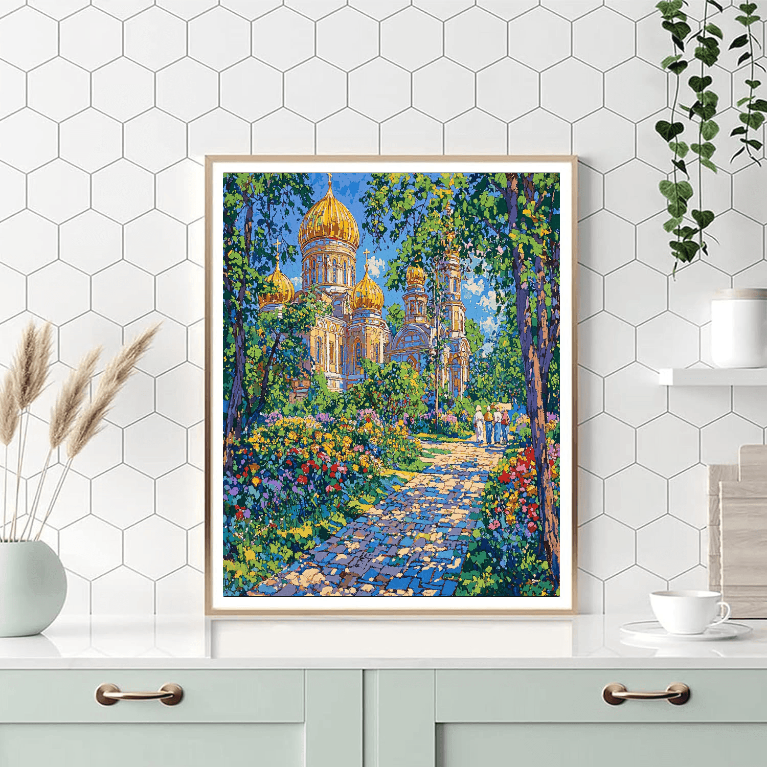 St. Michael's Golden-domed Monastery Paint By Numbers