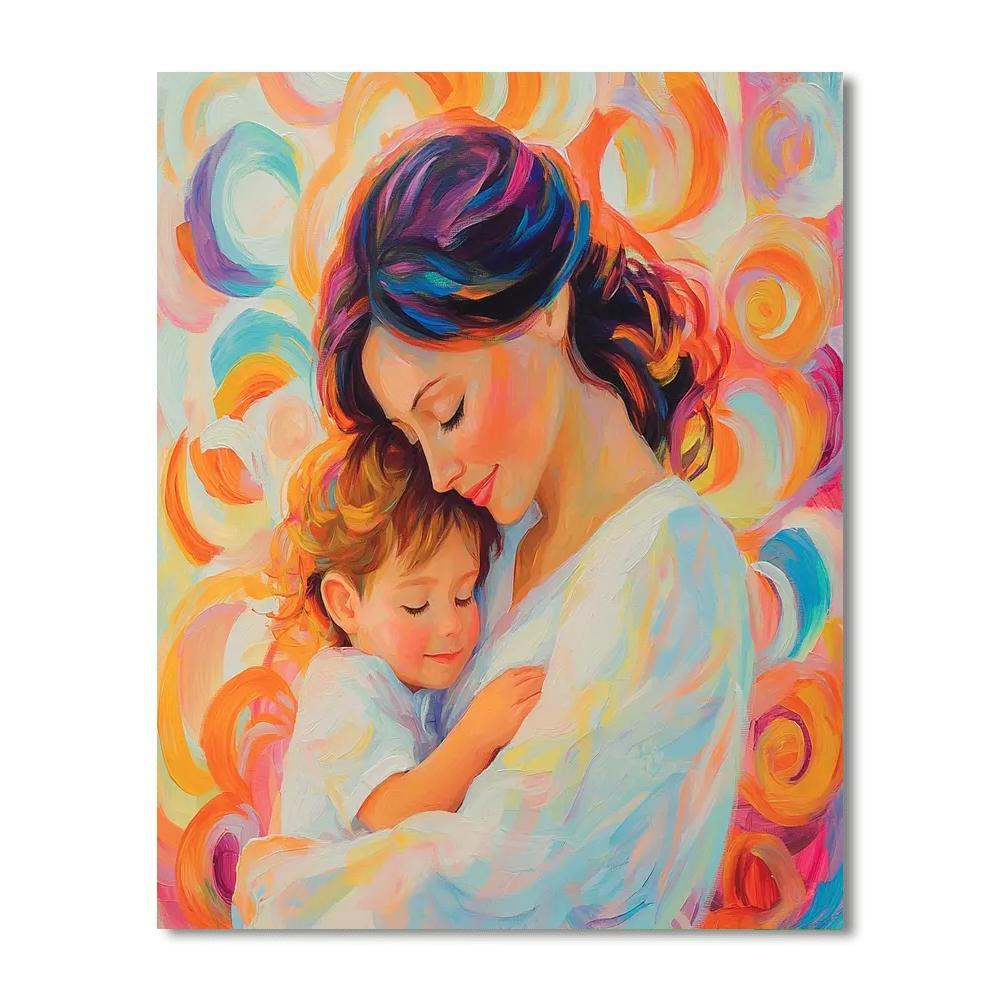 Cuddled In Colors Paint By Numbers Kits