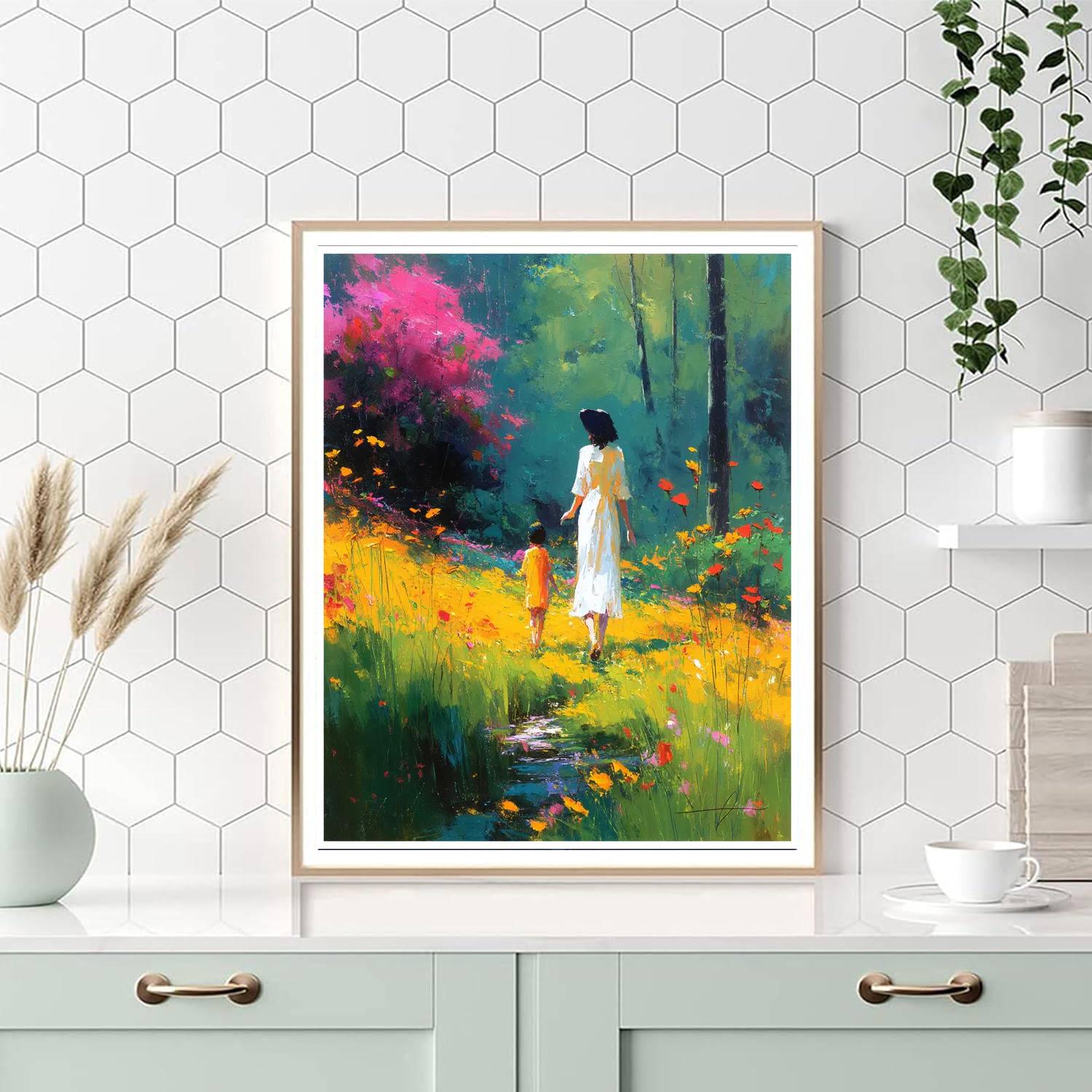Everlasting Spring Painting Number Kit