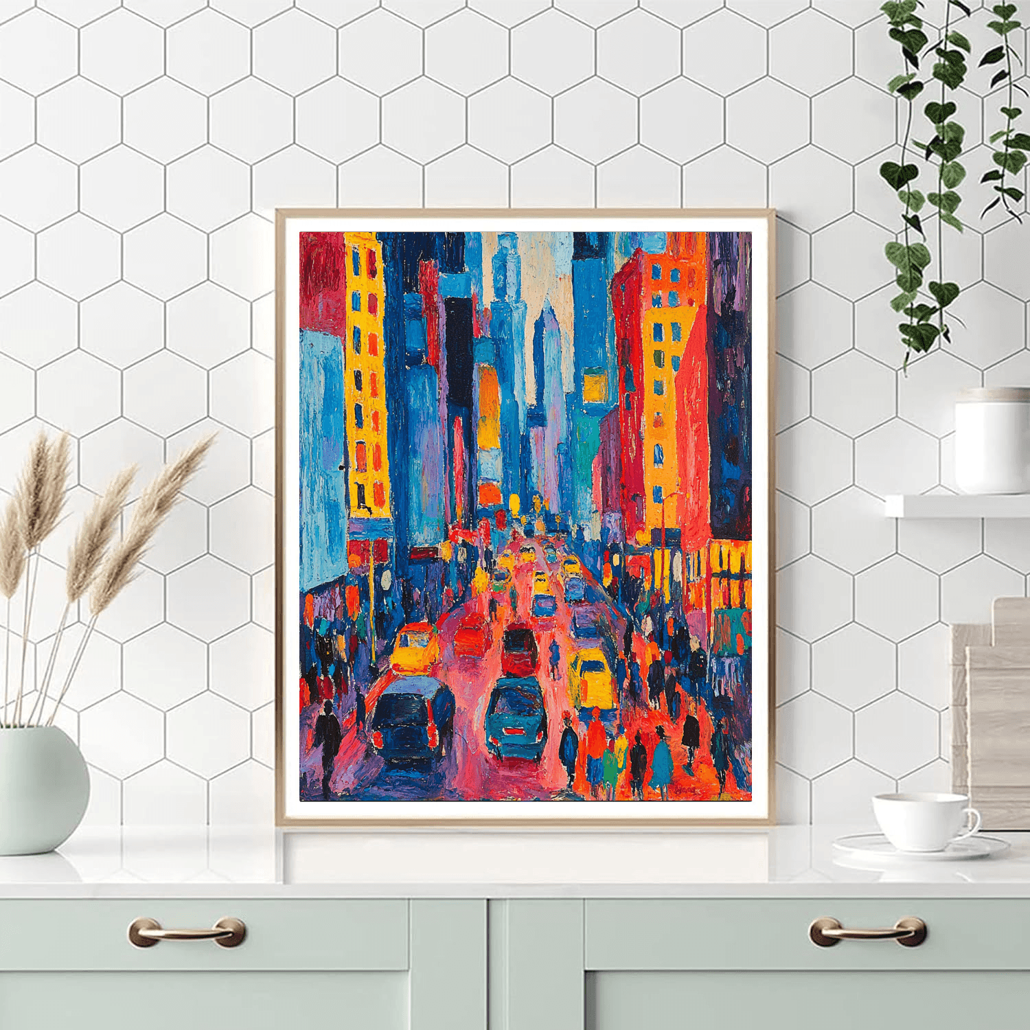 Henri Matisse Inspired Urban Expressions  Paint By Numbers