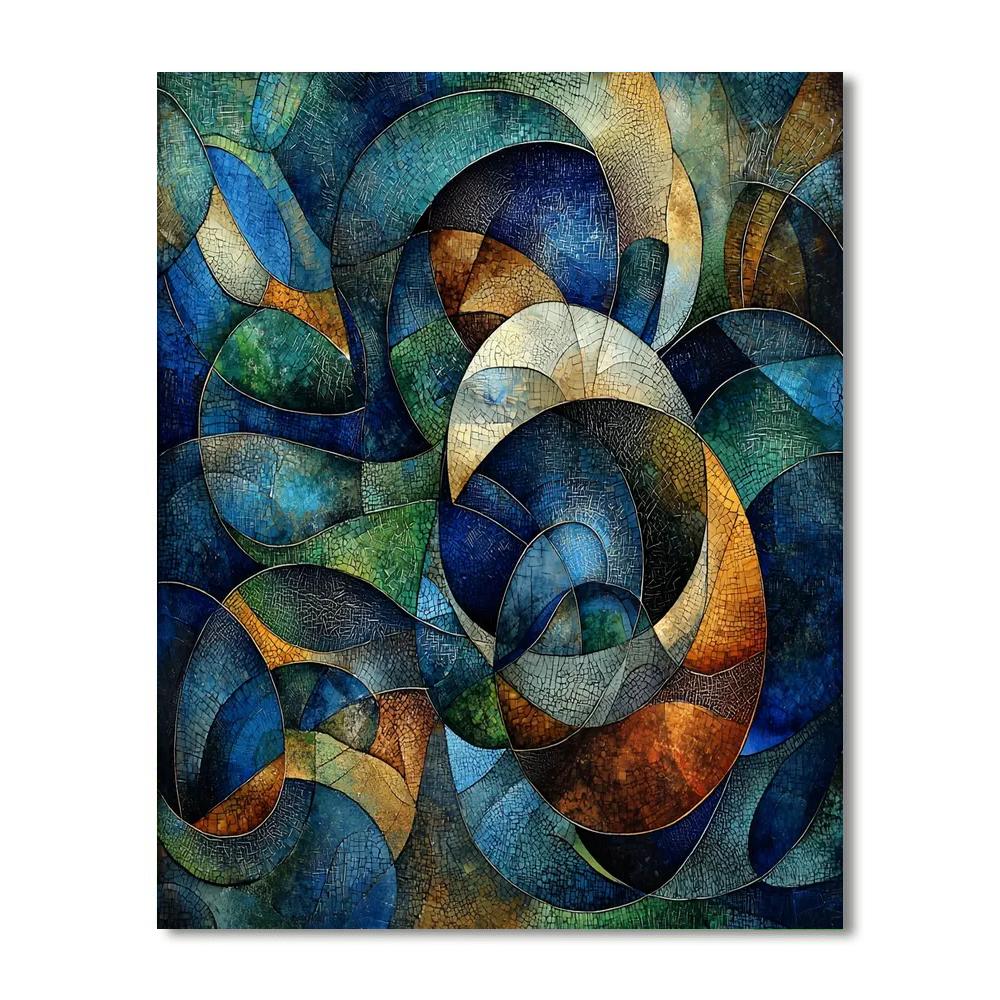 Max Ernst Inspired Shadows Of Thought  Paint By Numbers Kits