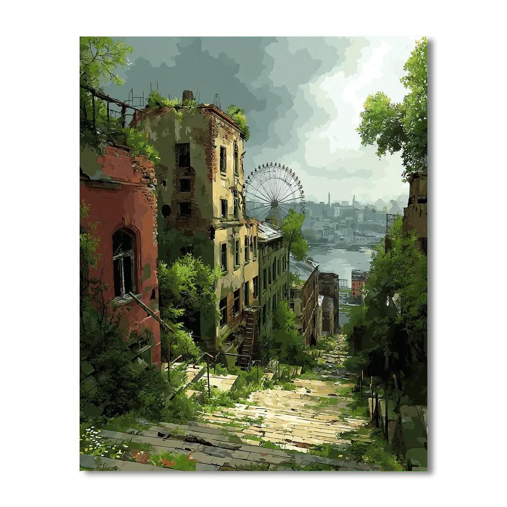 Chernobyl Exclusion Zone - Ukraine DIY Paint By Numbers