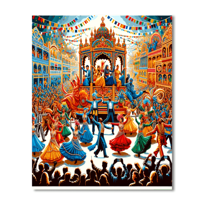 Chingay Parade - Singapore Paint By Number