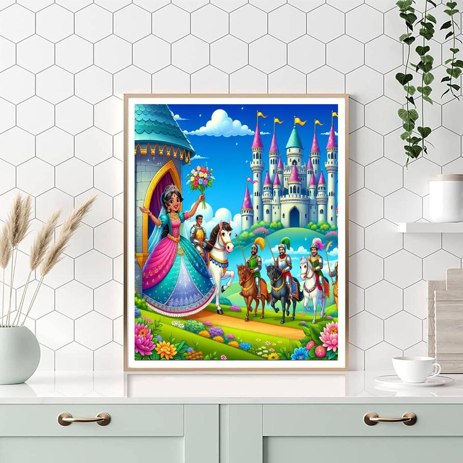Royal Kingdoms Paint By Numbers Art