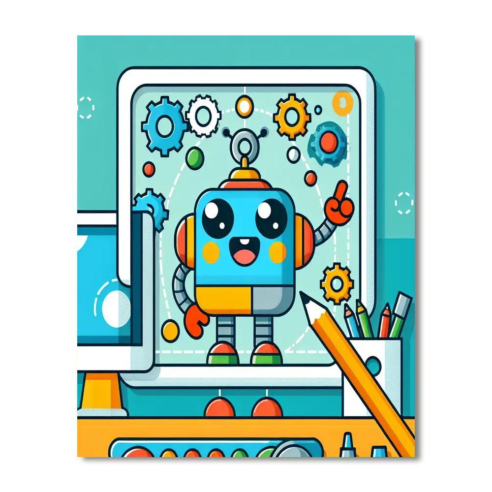 Robotic Invention Lab DIY Paint By Numbers