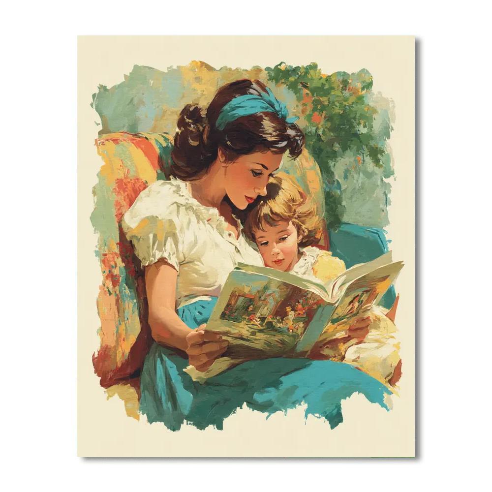 A Love For Books Paint By Color