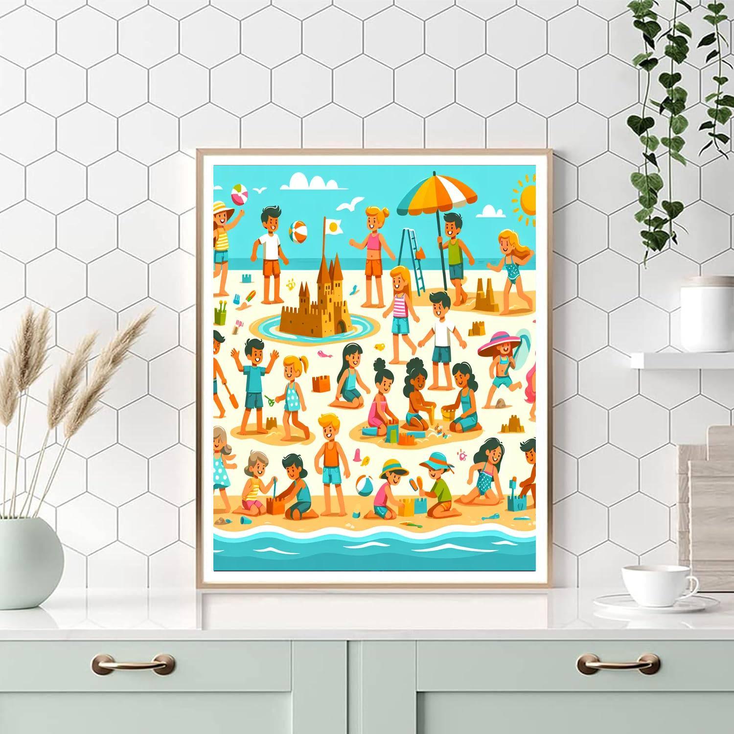 Beachside Bonanza Paint By Numbers Kits