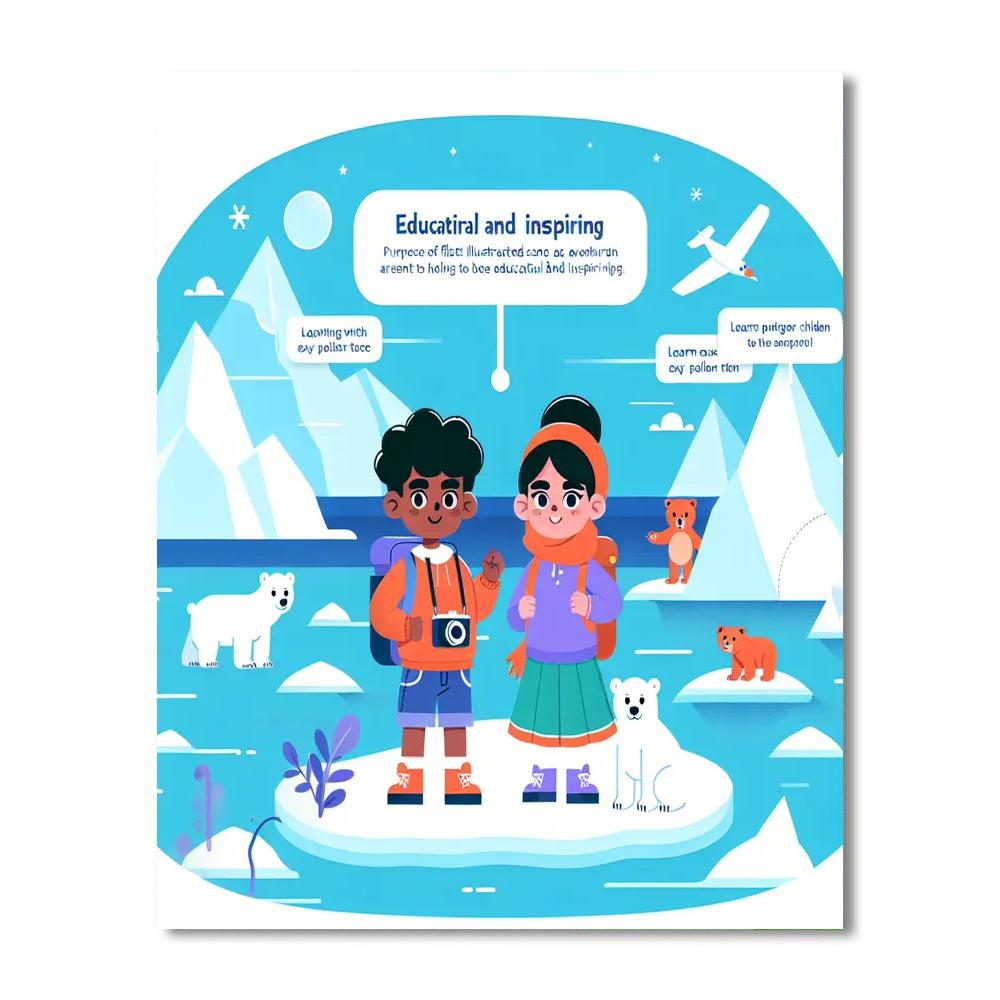 Arctic Exploration Mission Number Painting