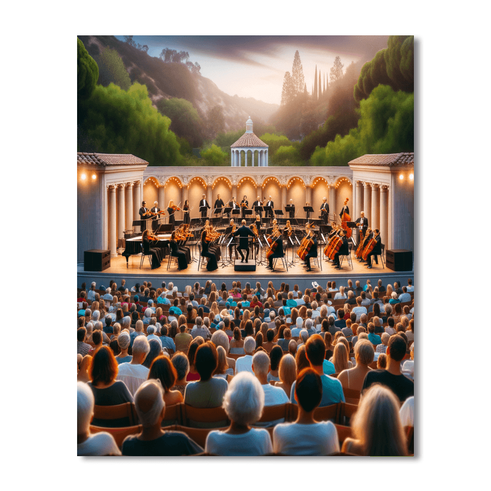 Harbin Summer Music Festival Number Painting