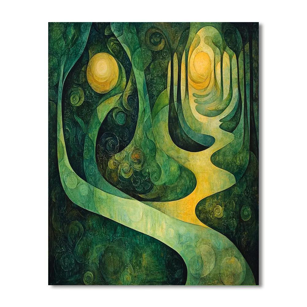 Max Ernst Inspired The Infinite Garden  Painting By Numbers Kit