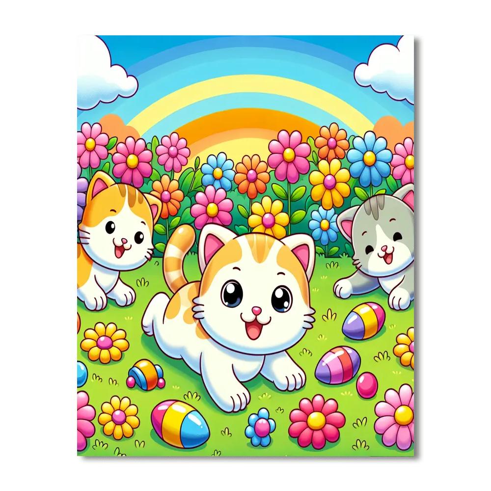 Cuddle Puddle Of Kittens Paint By Numbers Kits