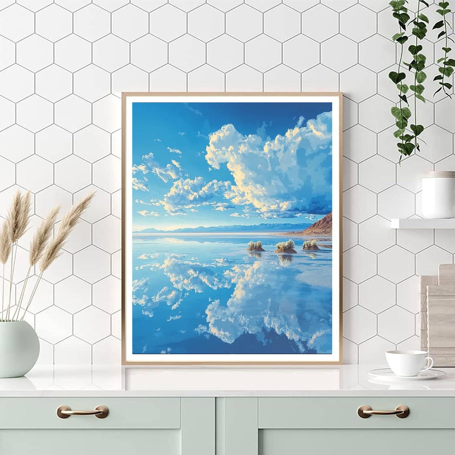 Salt Flats - Uyuni Numbered Painting Kits